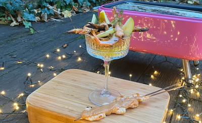 Barbecue Shrimp Seafood Cocktail